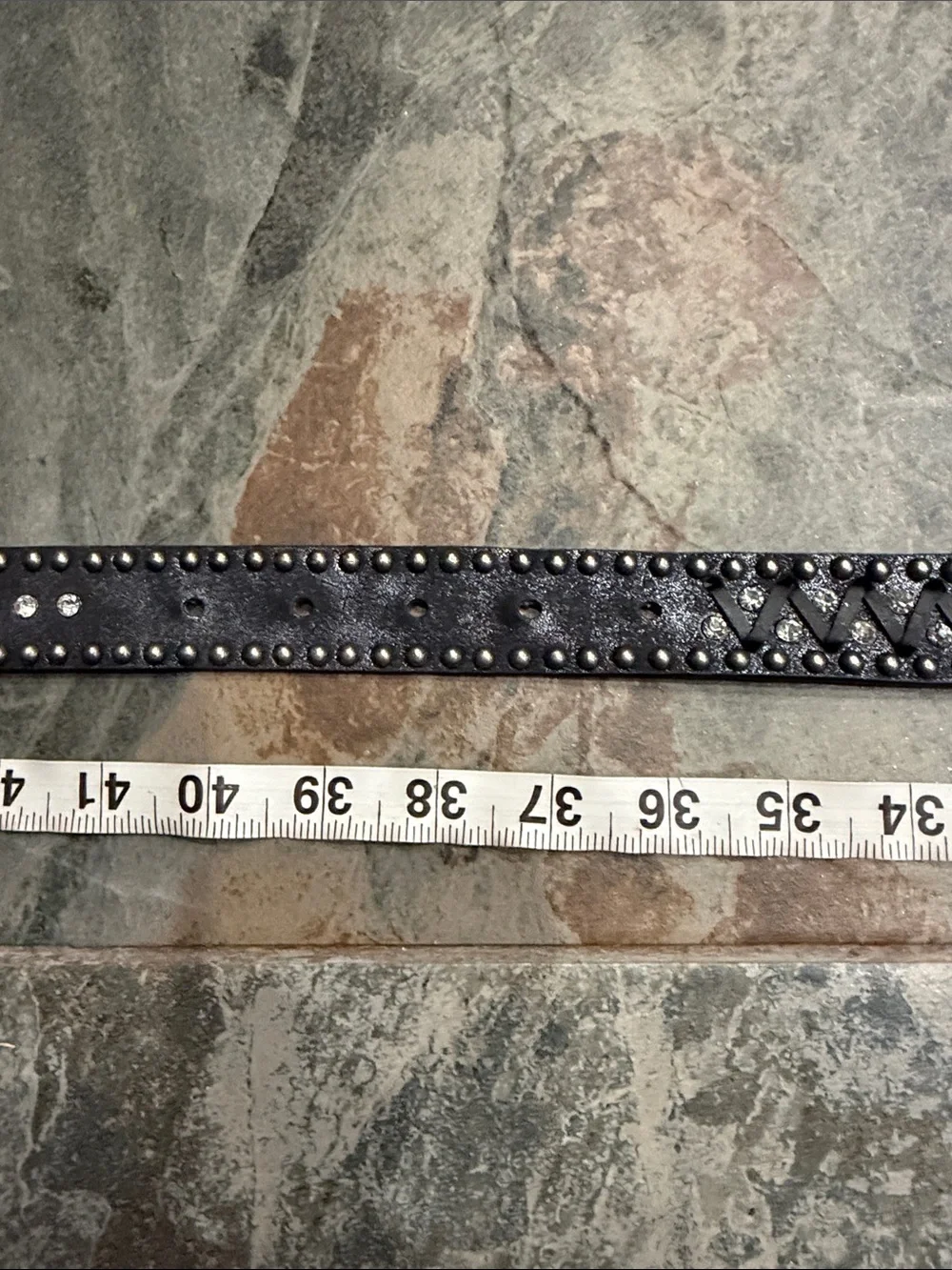 Braided Black Leather Belt with Silver Buckle